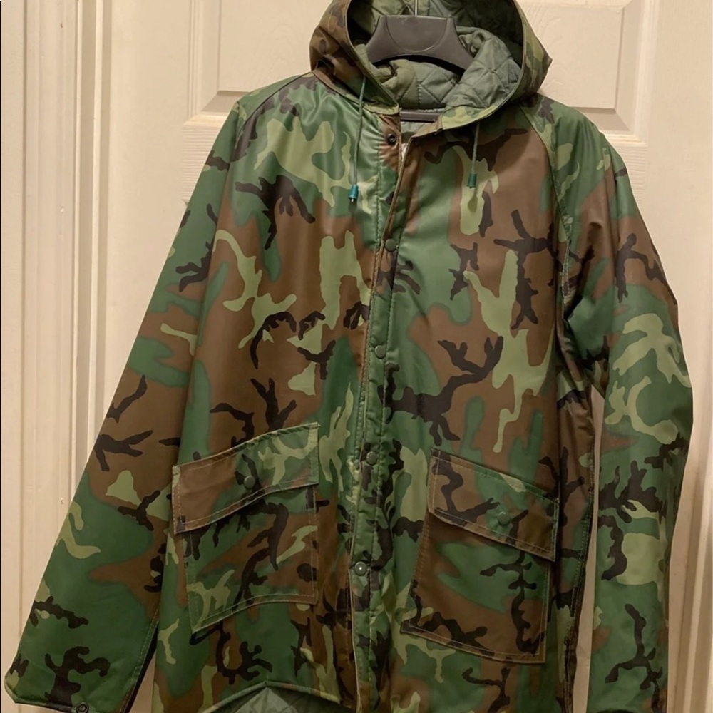 Sportman’s Choice insulated camo raincoat